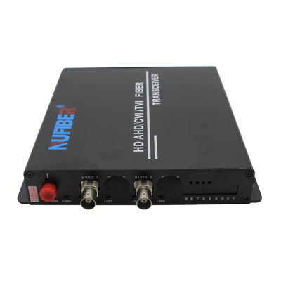 1080P-Vezel Videoconvertor HD AHD/TVI/CVI 2Ch 2MP Simplex SM 1310/1550nm FC