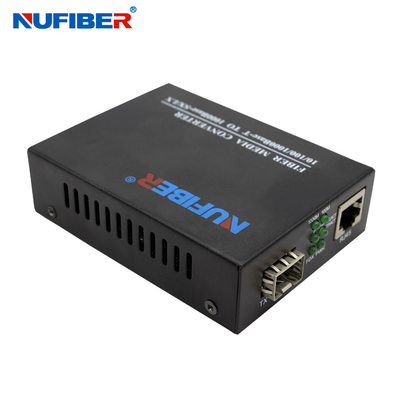 OEM Gigabit SFP Media Converter 10/100/1000Mbps RJ45 naar SFP Slot Optical Transceiver