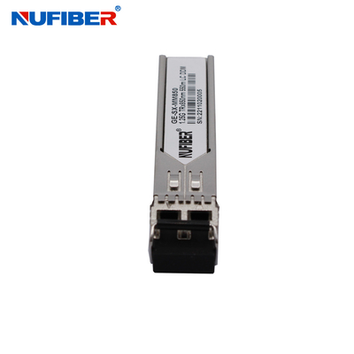 SFP-module 1.25G Duplex MMF 850nm 550m LC DDM compatibel met Cisco