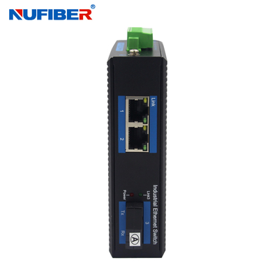 NuFiber1310nm 100base Fx Media Convertor 2 Havenpoe Ethernet Schakelaar