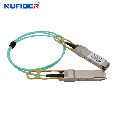 RoHS Hete Pluggable 40G QSFP+ aan de Kabel van 4xSFP+ AOC