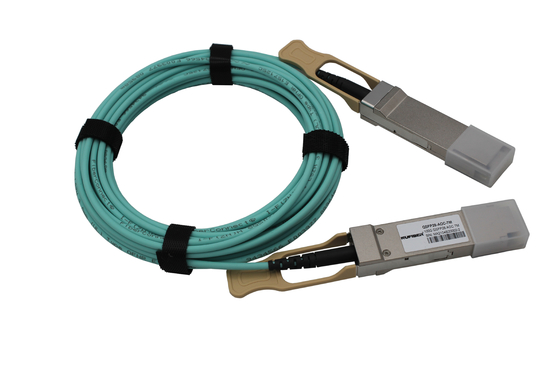De optische Actieve QSFP28 aan QSFP28 Kabel 100G 26AWG van AOC Ethernet