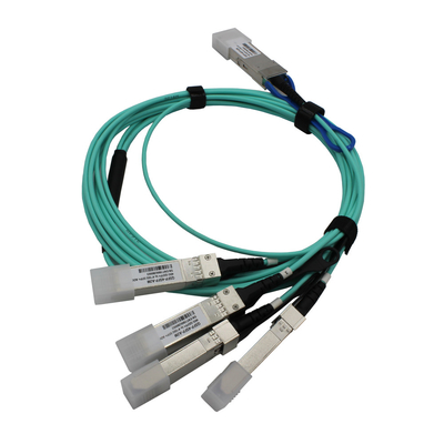 QSFP aan Kabel 1m 5m van 4x10G 40G Sfp+ Aoc met LC-Schakelaar