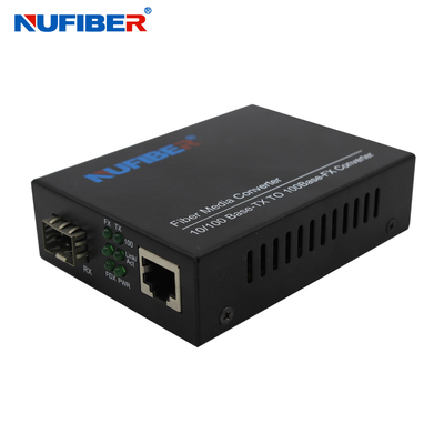 N-F-c550-SFP IEEE 802,3 10 100M SFP aan RJ45-Convertor