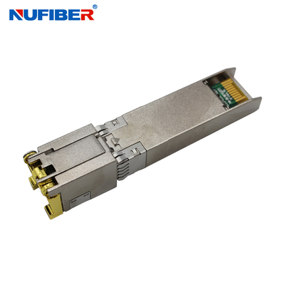 Van de het Koper10g RJ45 SFP Module van SFP-10g-t 10G Zendontvanger 30M Compatible With Alcatel